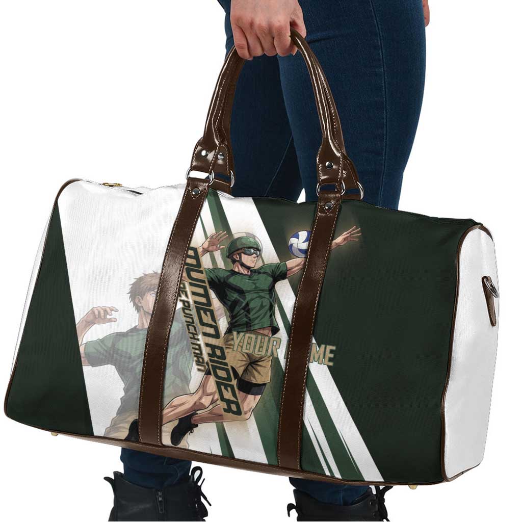 Personalized Mumen Rider Volleyball Travel Bag Saitama Anime