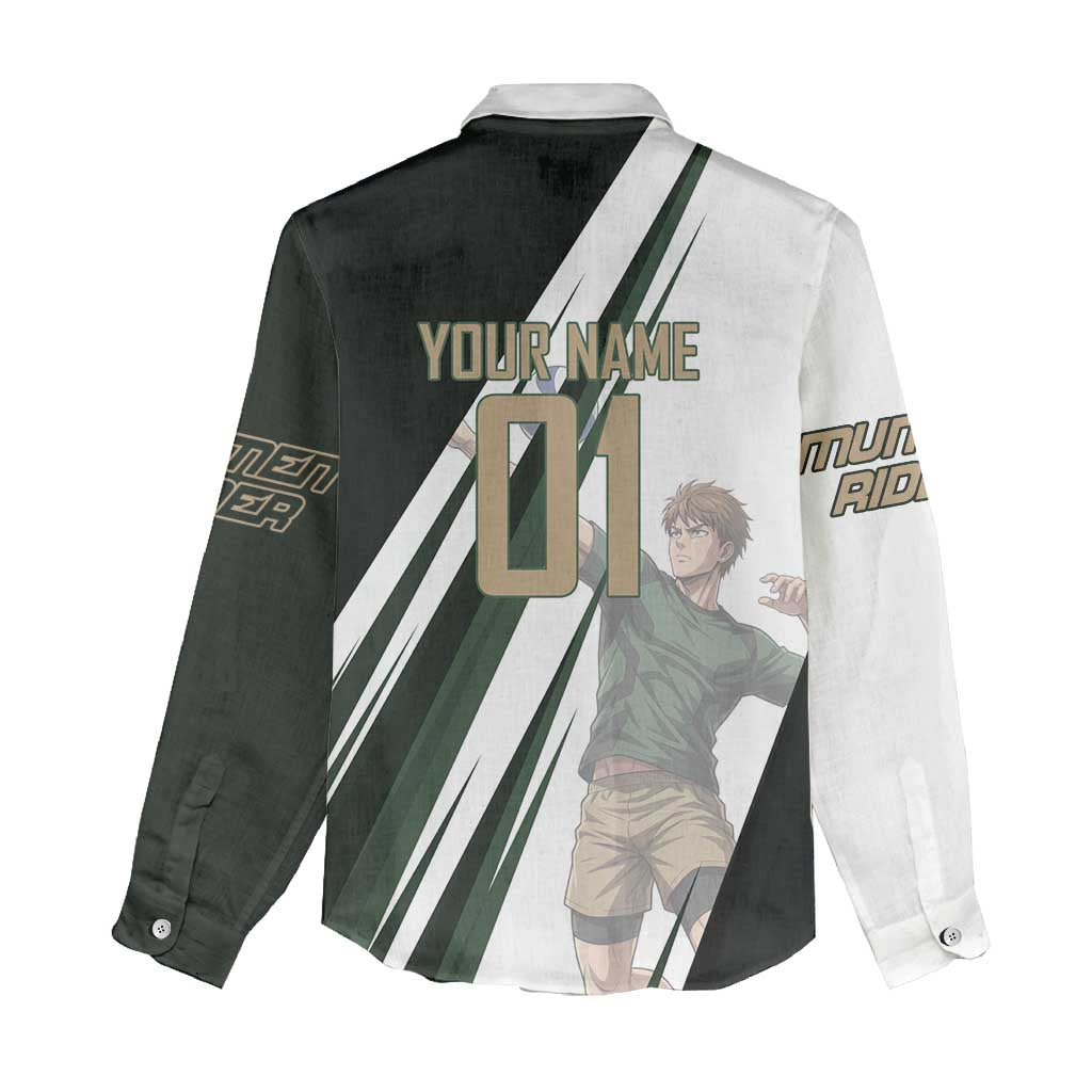 Personalized Mumen Rider Volleyball Women Casual Shirt Saitama Anime