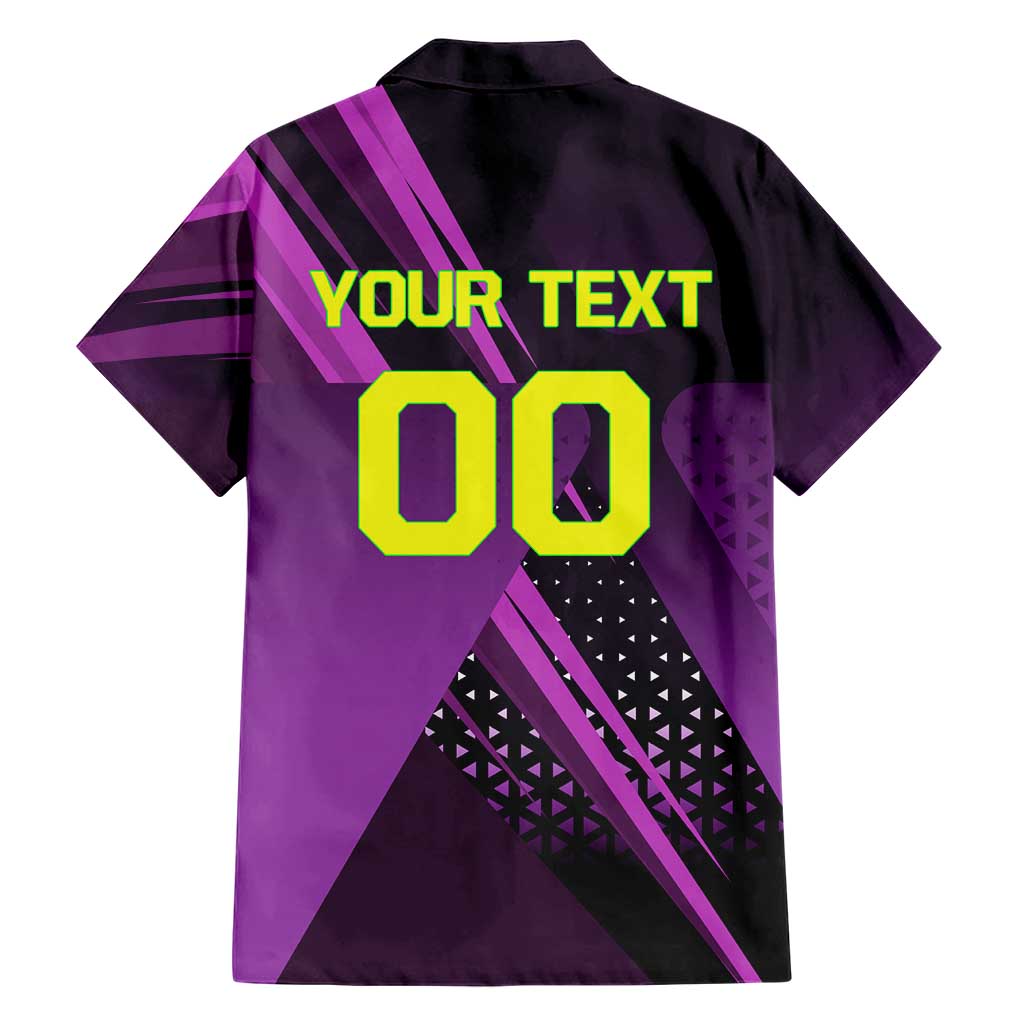 Personalized Lucy Tennis Design Family Matching Off Shoulder Maxi Dress and Hawaiian Shirt with a Cyberpunk Edgerunners Theme Featuring Neon Purple and Dynamic Poses
