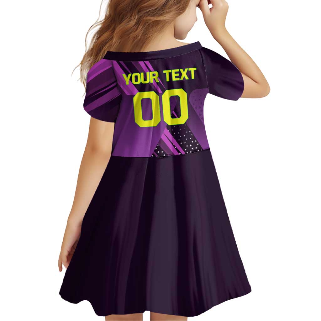 Personalized Lucy Tennis Design Family Matching Summer Maxi Dress and Hawaiian Shirt with a Cyberpunk Edgerunners Theme Featuring Neon Purple and Dynamic Poses