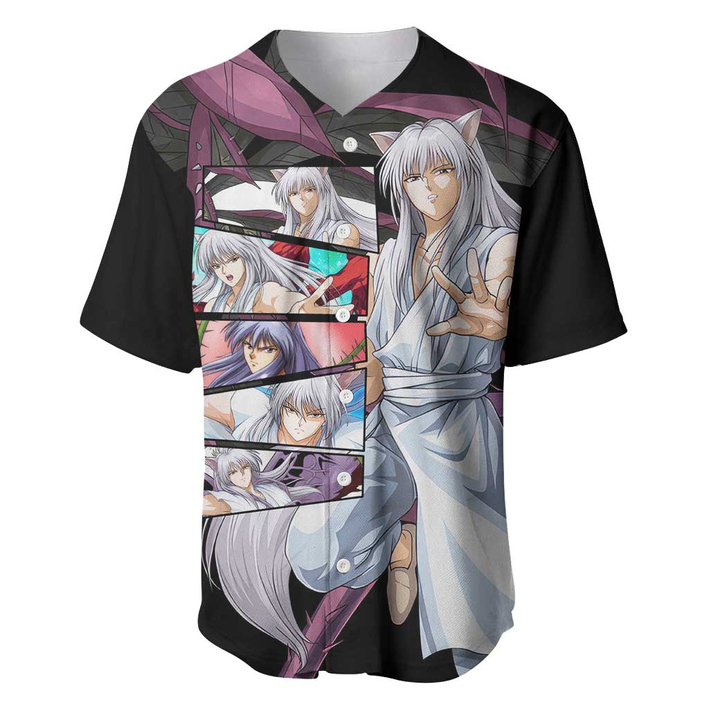 Youko Kurama - YuYu Hakusho Baseball Jersey Anime Style