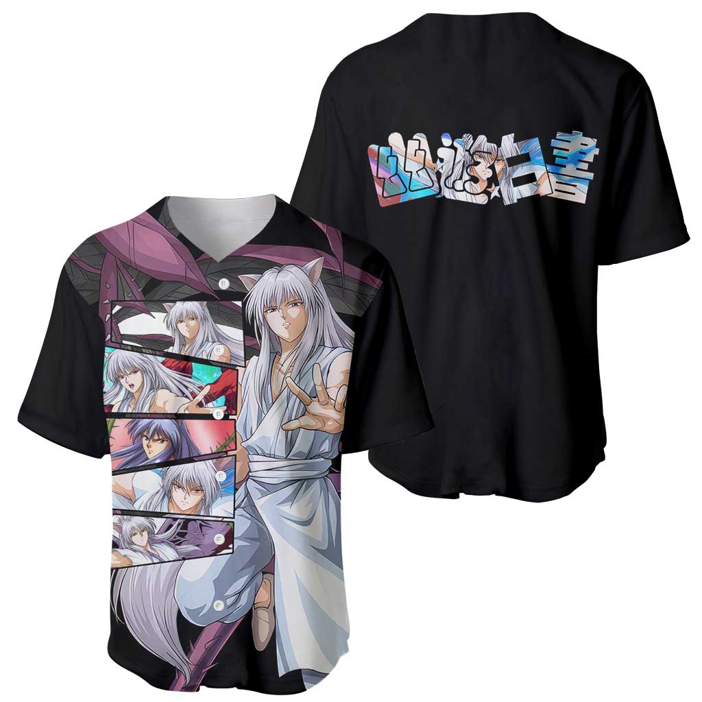 Youko Kurama - YuYu Hakusho Baseball Jersey Anime Style