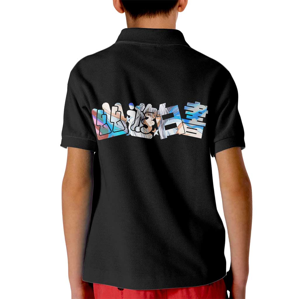Youko Kurama - YuYu Hakusho Kid Polo Shirt Anime Style