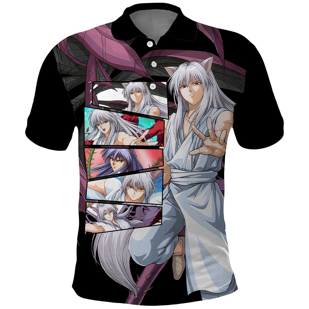 Youko Kurama - YuYu Hakusho Polo Shirt Anime Style