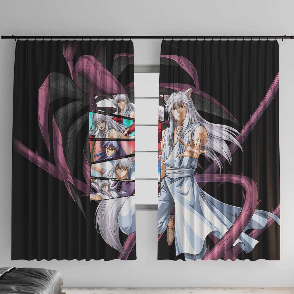 Youko Kurama - YuYu Hakusho Window Curtain Anime Style