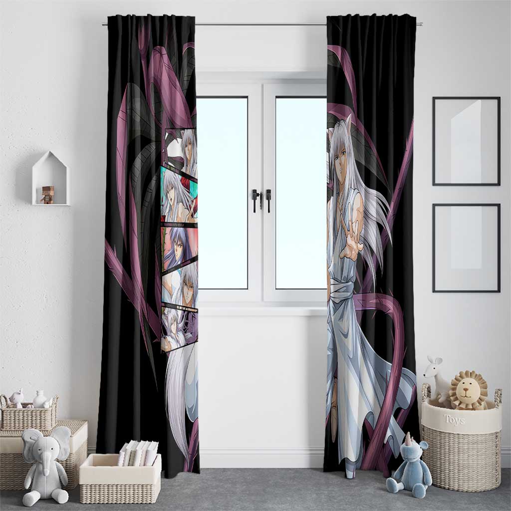 Youko Kurama - YuYu Hakusho Window Curtain Anime Style
