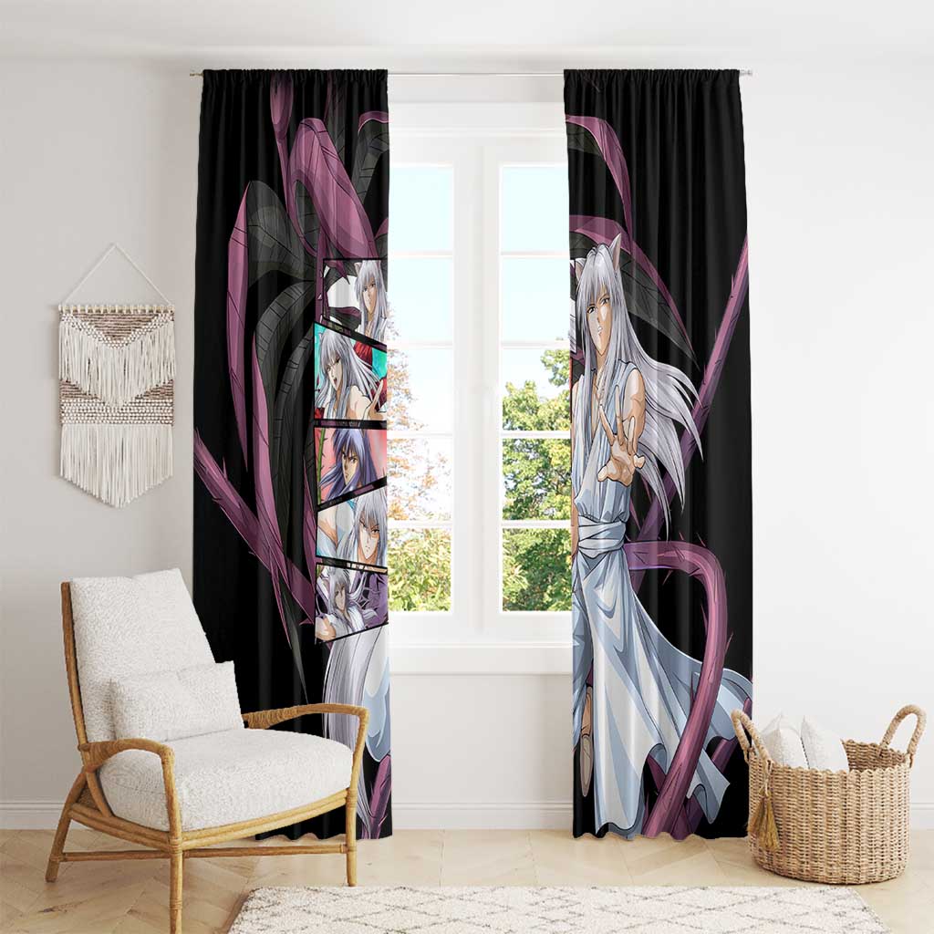 Youko Kurama - YuYu Hakusho Window Curtain Anime Style