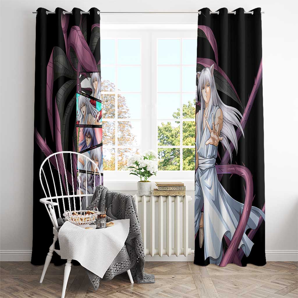 Youko Kurama - YuYu Hakusho Window Curtain Anime Style