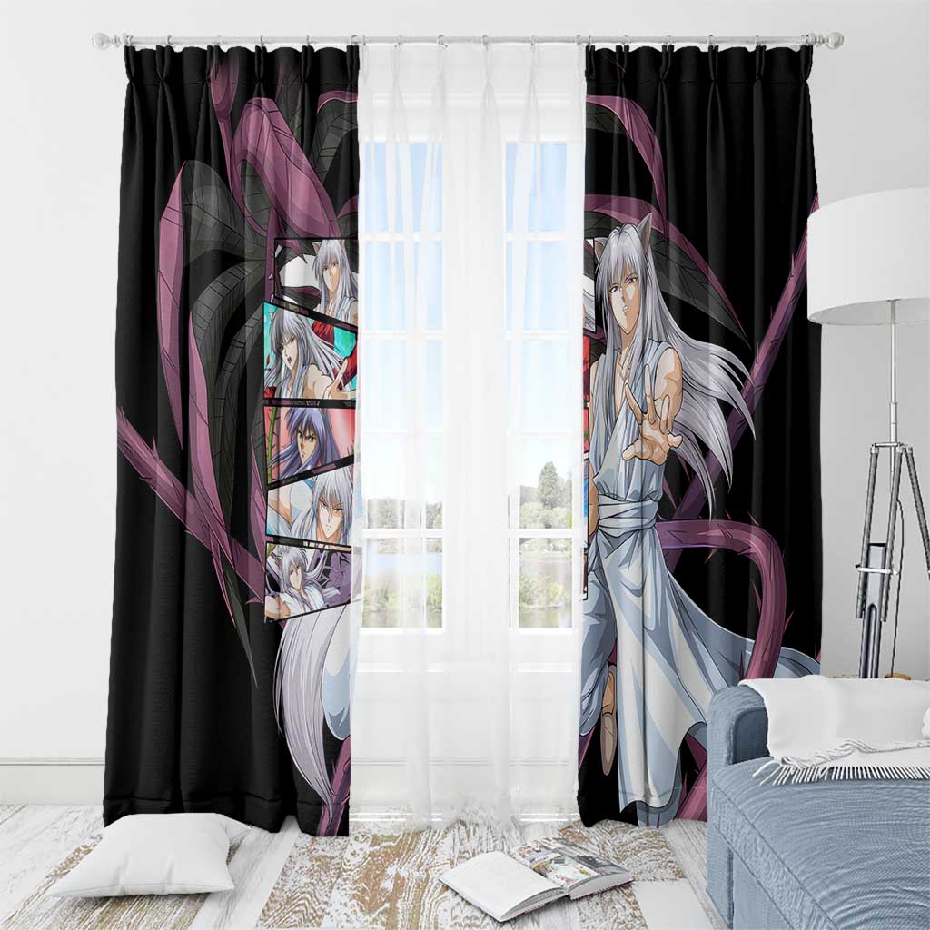 Youko Kurama - YuYu Hakusho Window Curtain Anime Style