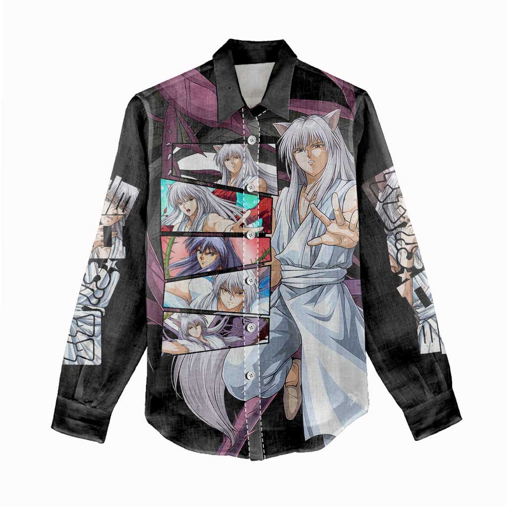 Youko Kurama - YuYu Hakusho Women Casual Shirt Anime Style
