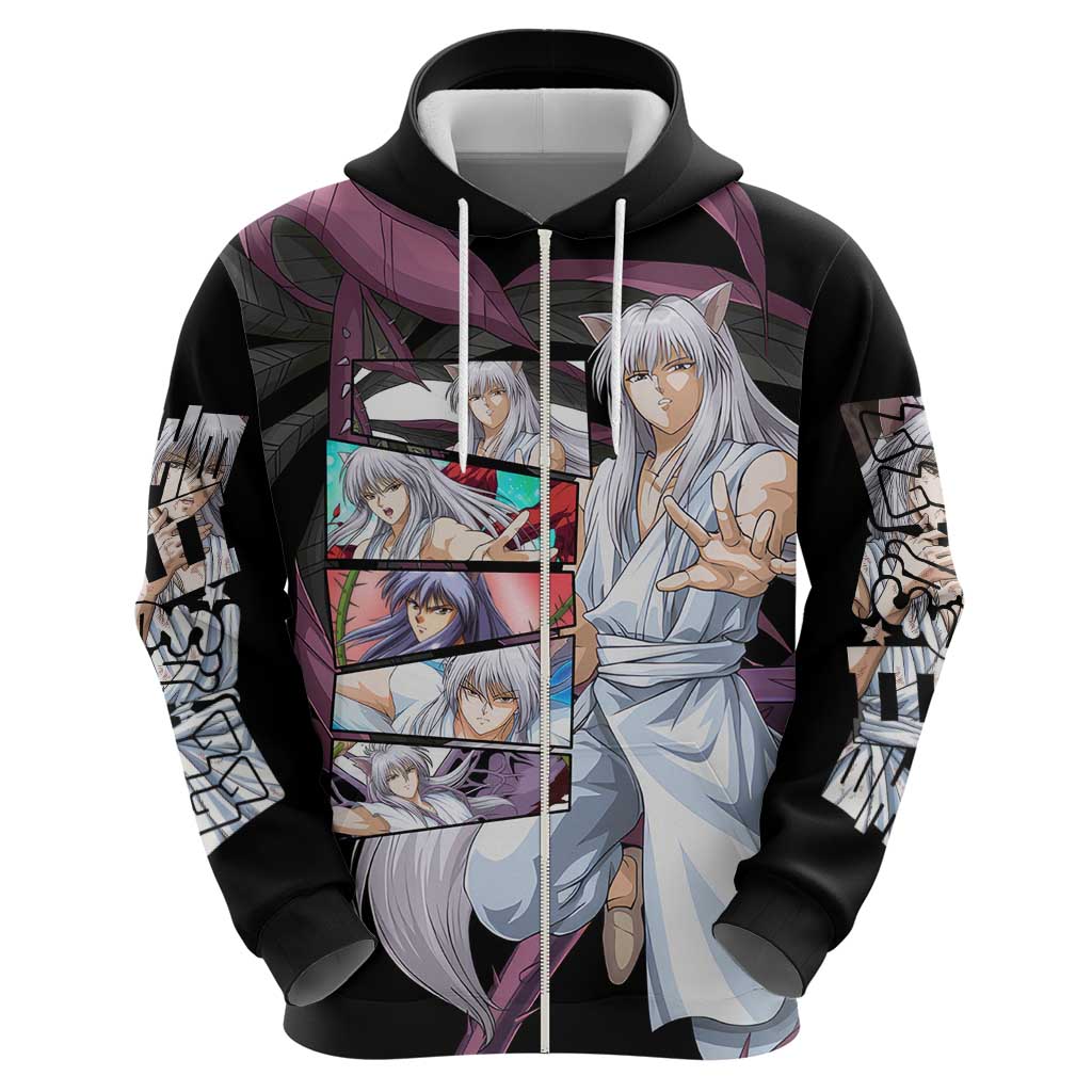 Youko Kurama - YuYu Hakusho Zip Hoodie Anime Style
