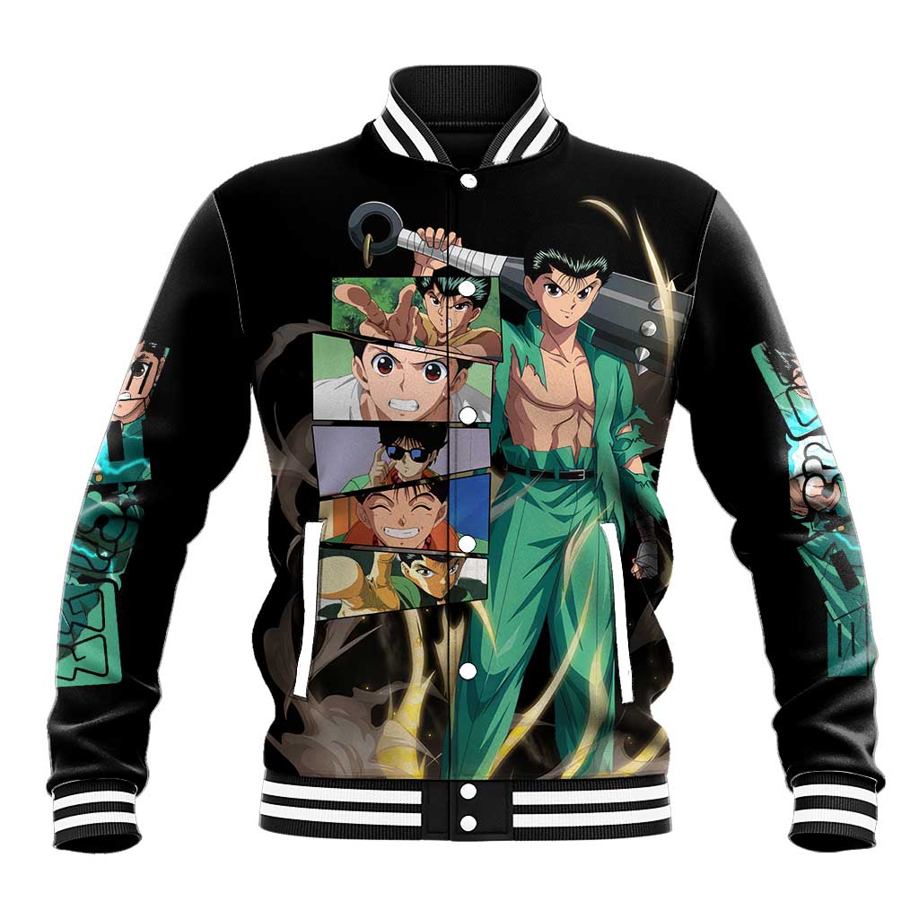 Yusuke Urameshi - YuYu Hakusho Baseball Jacket Anime Style