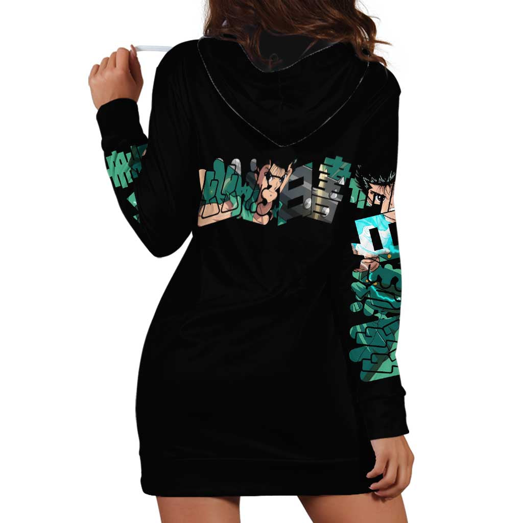Yusuke Urameshi - YuYu Hakusho Hoodie Dress Anime Style