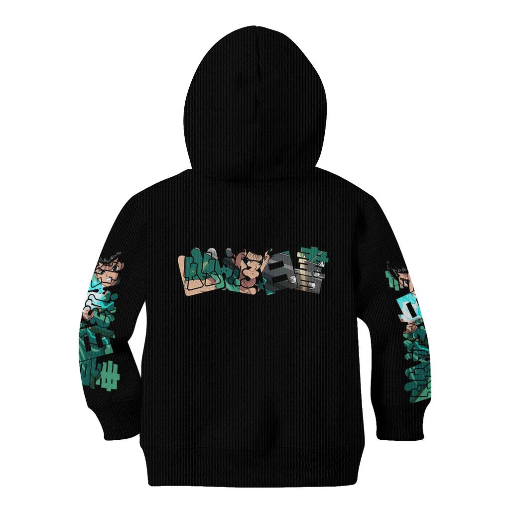 Yusuke Urameshi - YuYu Hakusho Kid Hoodie Anime Style