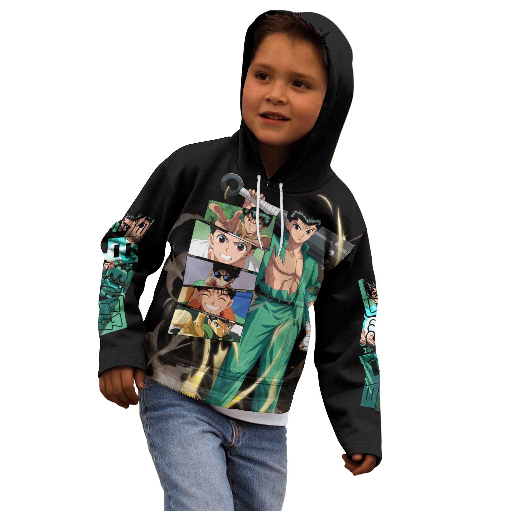 Yusuke Urameshi - YuYu Hakusho Kid Hoodie Anime Style