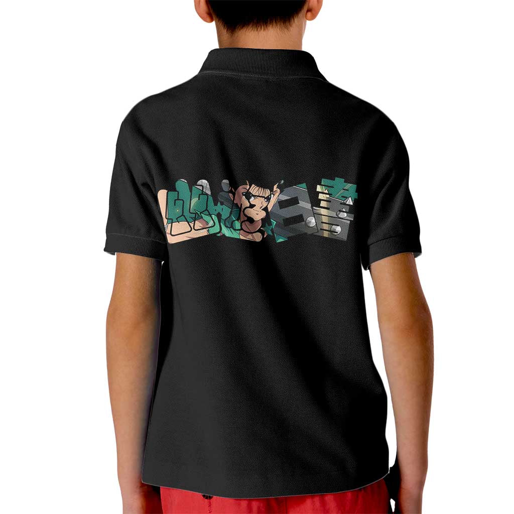 Yusuke Urameshi - YuYu Hakusho Kid Polo Shirt Anime Style