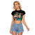 Yusuke Urameshi - YuYu Hakusho Raglan Cropped T Shirt Anime Style