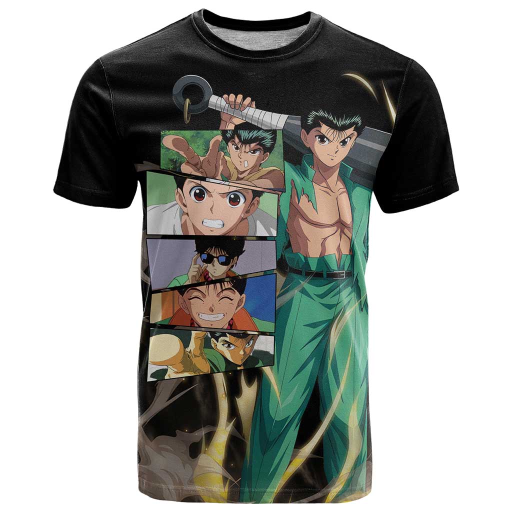 Yusuke Urameshi - YuYu Hakusho T Shirt Anime Style