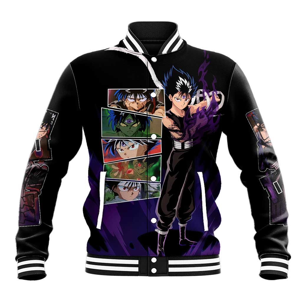 Hiei - YuYu Hakusho Baseball Jacket Anime Style