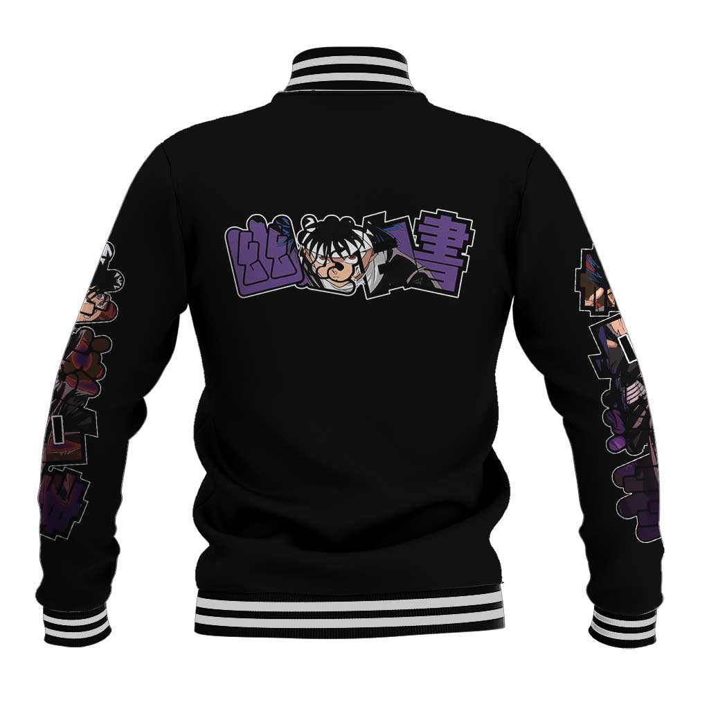 Hiei - YuYu Hakusho Baseball Jacket Anime Style
