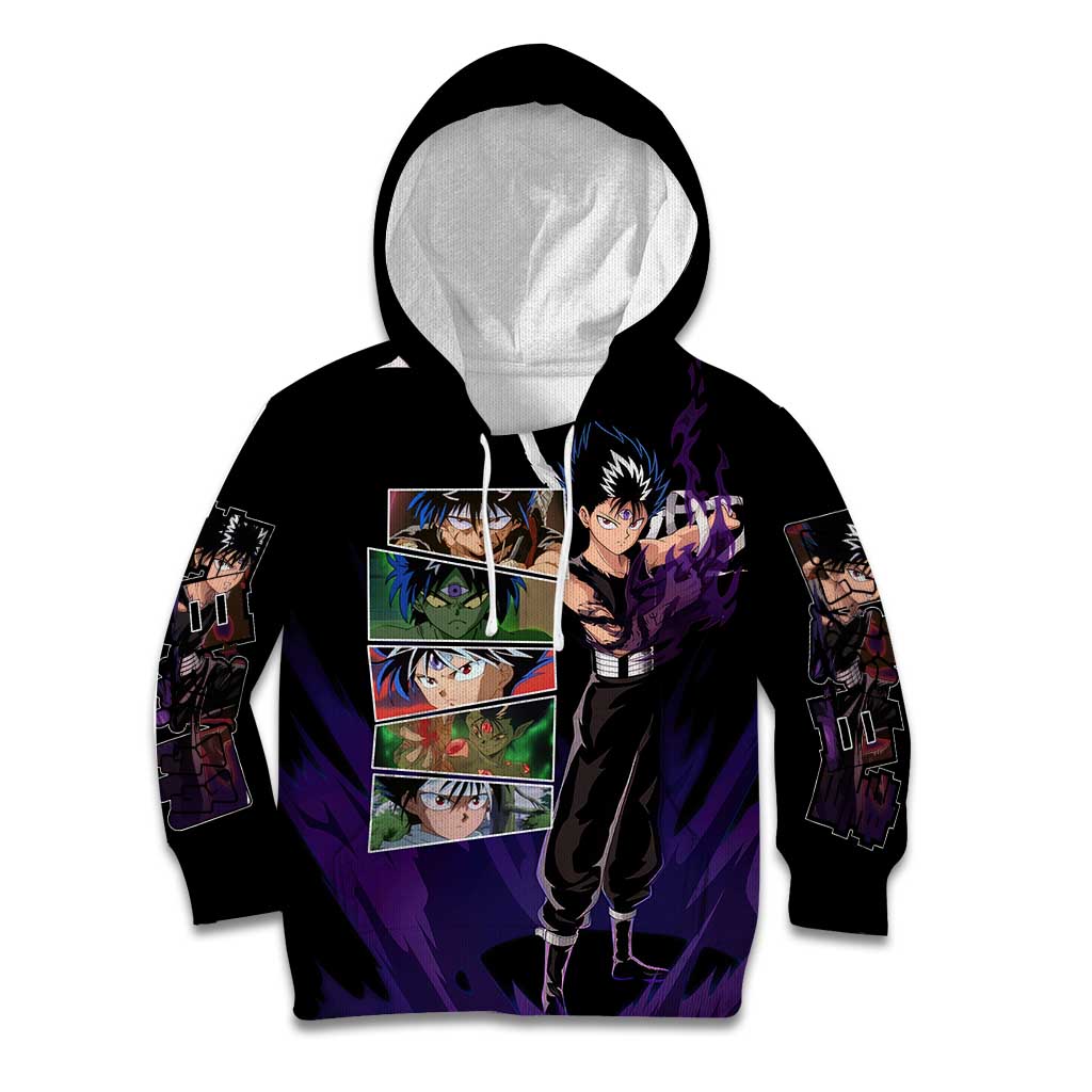Hiei - YuYu Hakusho Kid Hoodie Anime Style
