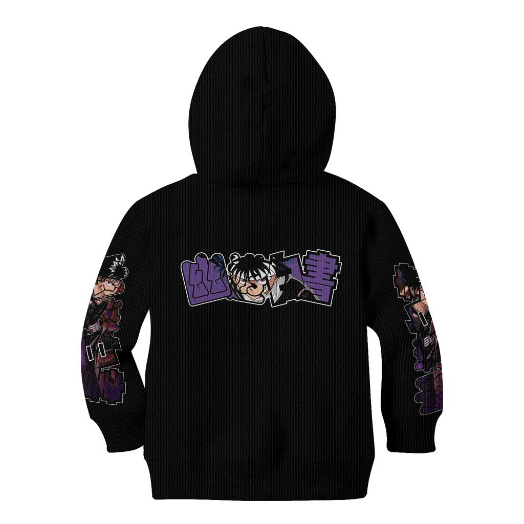 Hiei - YuYu Hakusho Kid Hoodie Anime Style