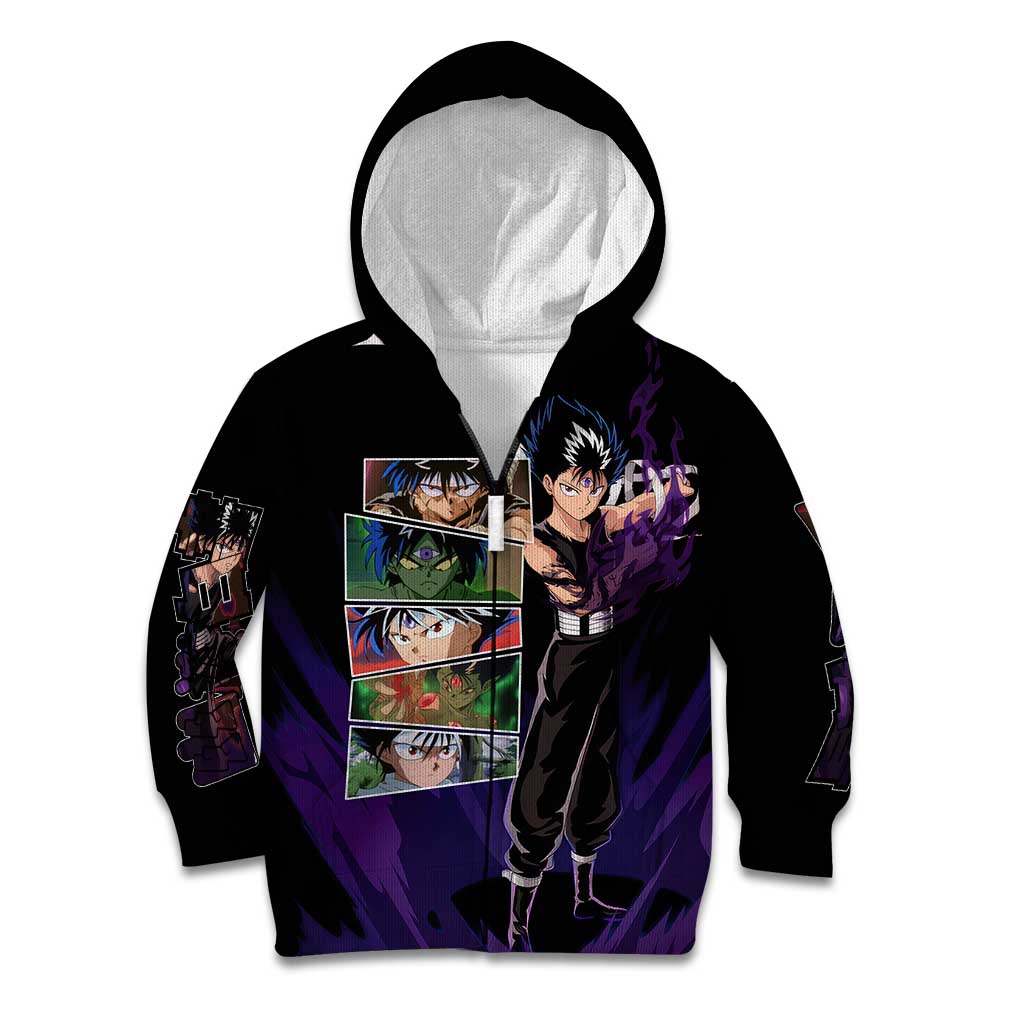 Hiei - YuYu Hakusho Kid Hoodie Anime Style