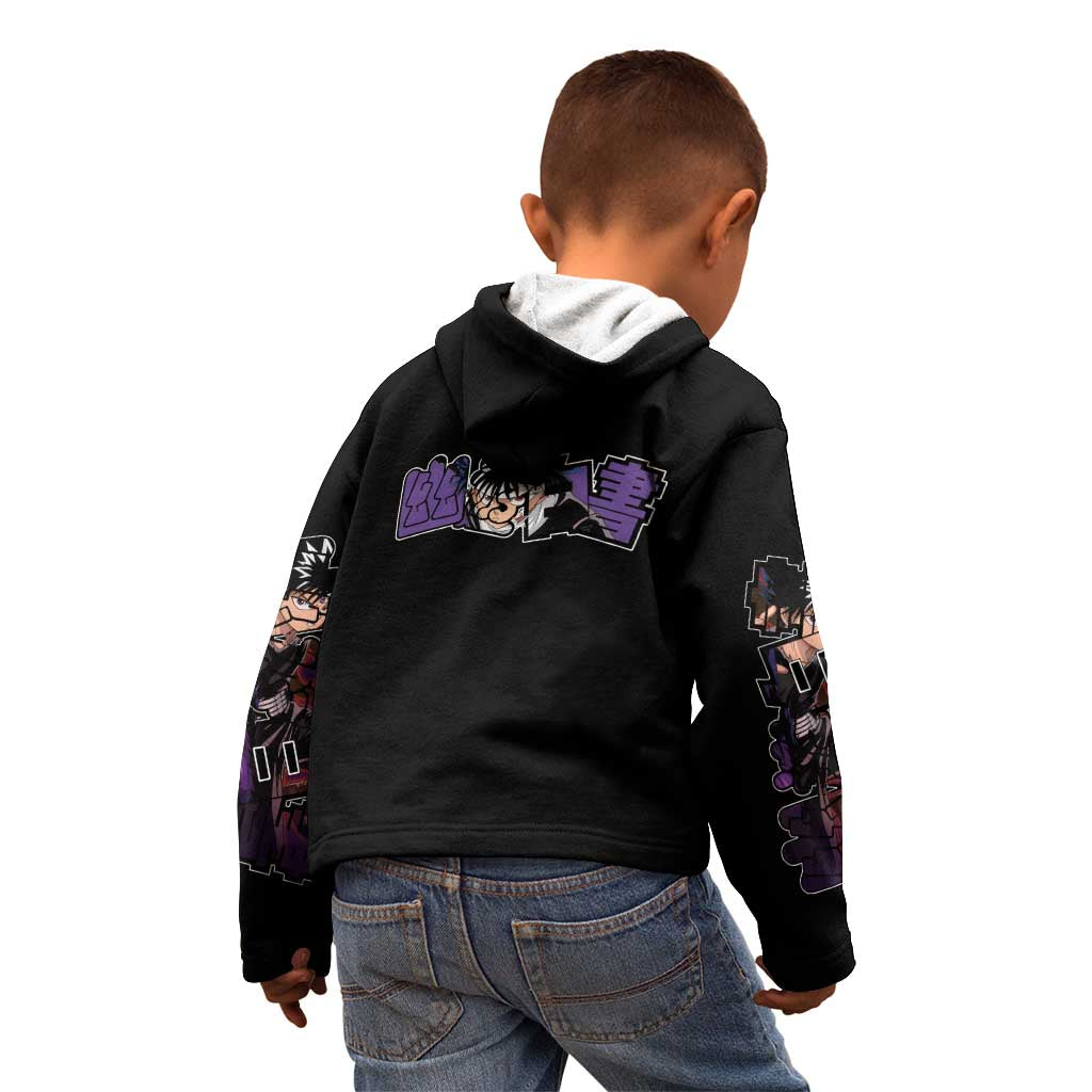 Hiei - YuYu Hakusho Kid Hoodie Anime Style
