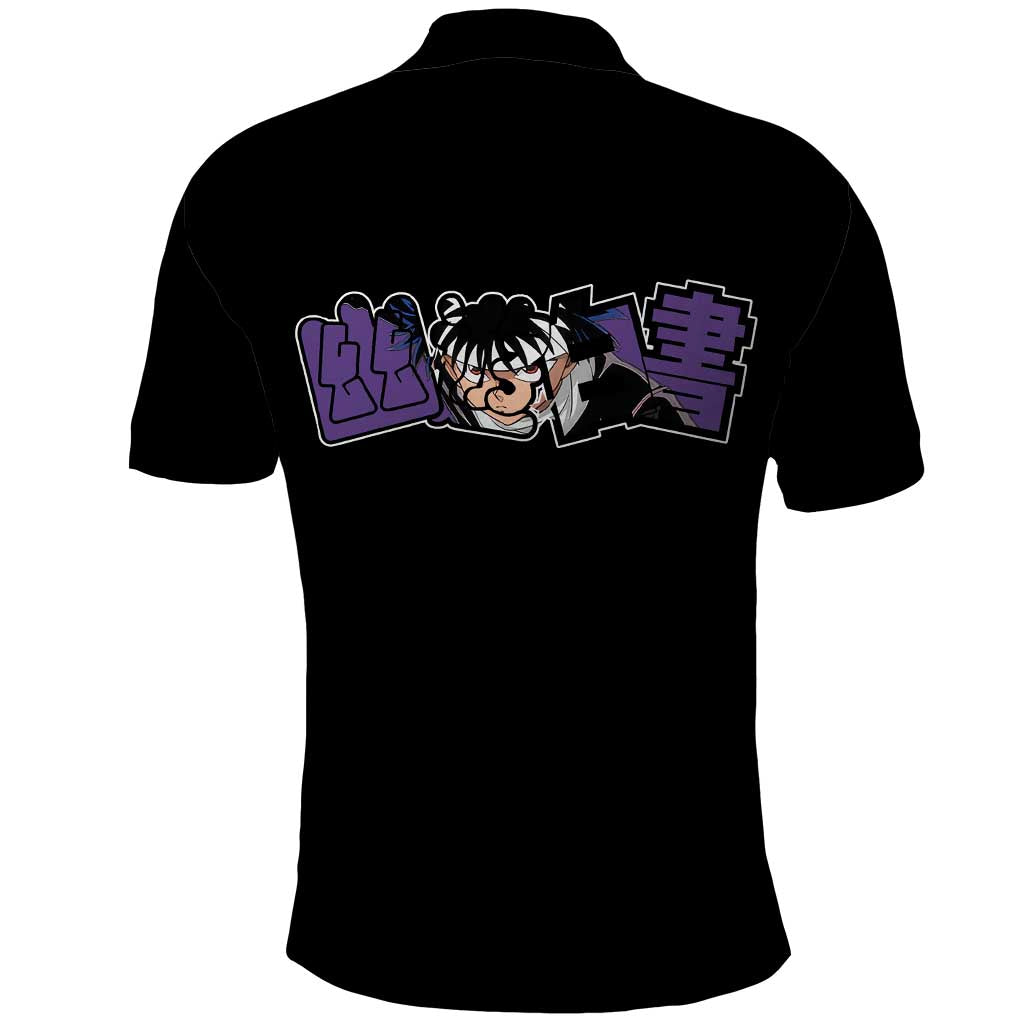 Hiei - YuYu Hakusho Polo Shirt Anime Style
