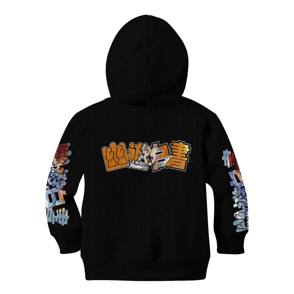 Kazuma Kuwabara - YuYu Hakusho Kid Hoodie Anime Style