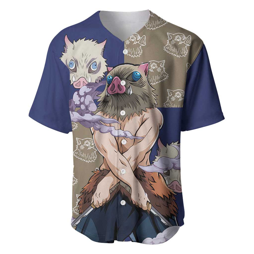 Hashibira Inosuke - Demon Slayer Baseball Jersey Anime Style