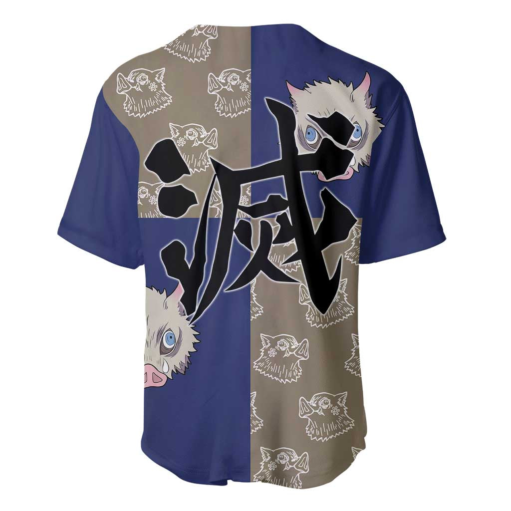 Hashibira Inosuke - Demon Slayer Baseball Jersey Anime Style