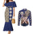 Hashibira Inosuke - Demon Slayer Couples Matching Mermaid Dress and Long Sleeve Button Shirt Anime Style