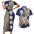 Hashibira Inosuke - Demon Slayer Couples Matching Short Sleeve Bodycon Dress and Hawaiian Shirt Anime Style