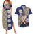 Hashibira Inosuke - Demon Slayer Couples Matching Summer Maxi Dress and Hawaiian Shirt Anime Style