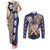 Hashibira Inosuke - Demon Slayer Couples Matching Tank Maxi Dress and Long Sleeve Button Shirt Anime Style