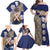 Hashibira Inosuke - Demon Slayer Family Matching Off Shoulder Maxi Dress and Hawaiian Shirt Anime Style