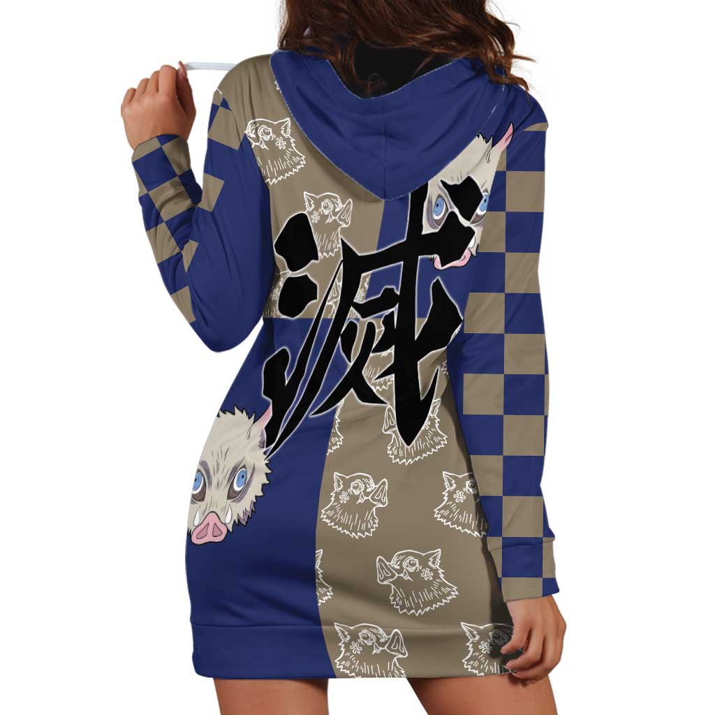 Hashibira Inosuke - Demon Slayer Hoodie Dress Anime Style