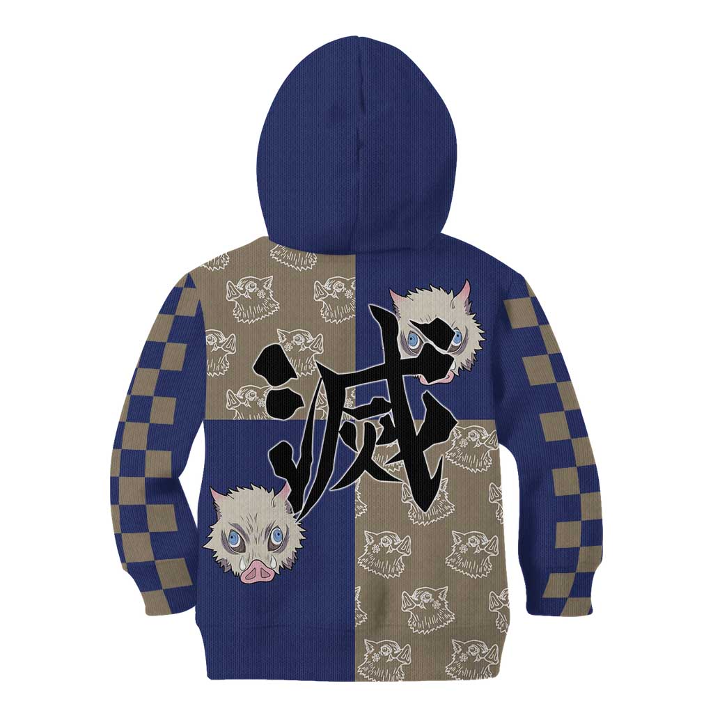 Hashibira Inosuke - Demon Slayer Kid Hoodie Anime Style