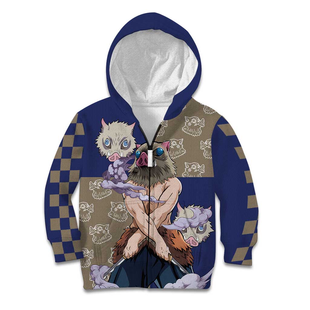 Hashibira Inosuke - Demon Slayer Kid Hoodie Anime Style
