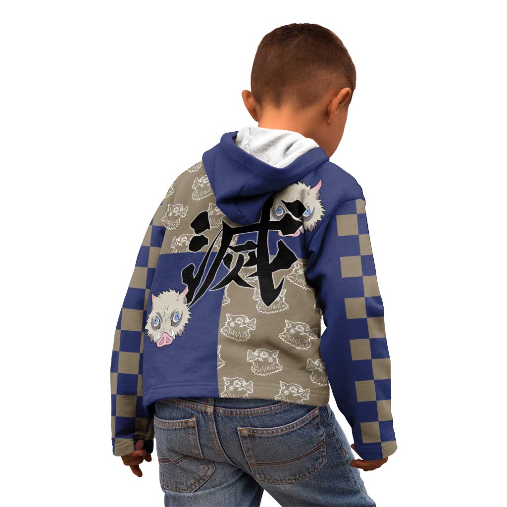 Hashibira Inosuke - Demon Slayer Kid Hoodie Anime Style