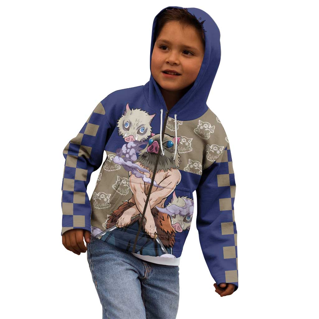 Hashibira Inosuke - Demon Slayer Kid Hoodie Anime Style