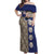 Hashibira Inosuke - Demon Slayer Off Shoulder Maxi Dress Anime Style