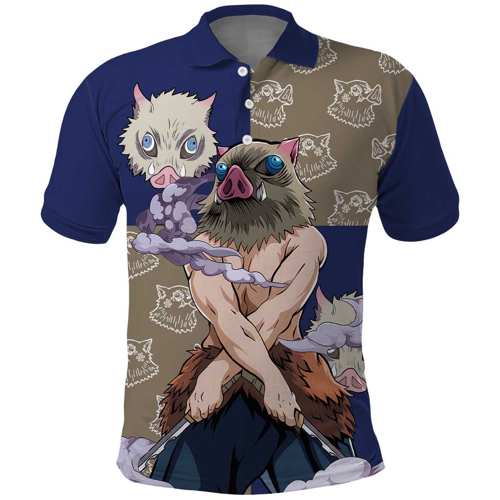Hashibira Inosuke - Demon Slayer Polo Shirt Anime Style