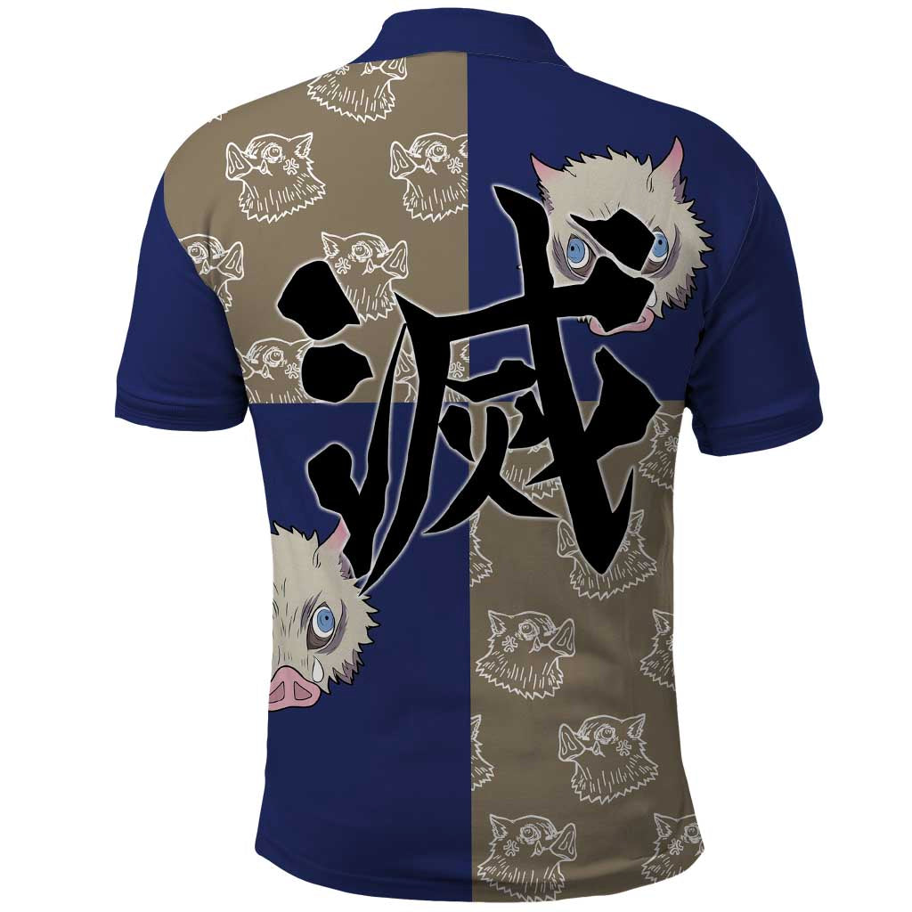 Hashibira Inosuke - Demon Slayer Polo Shirt Anime Style
