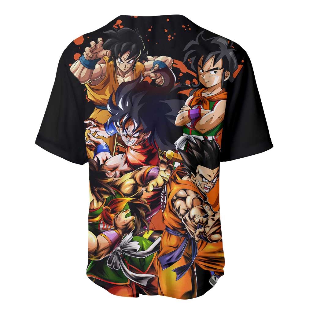 Yamcha - Dragon Ball Baseball Jersey Anime Style