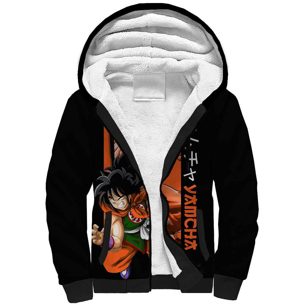 Yamcha - Dragon Ball Sherpa Hoodie Anime Style