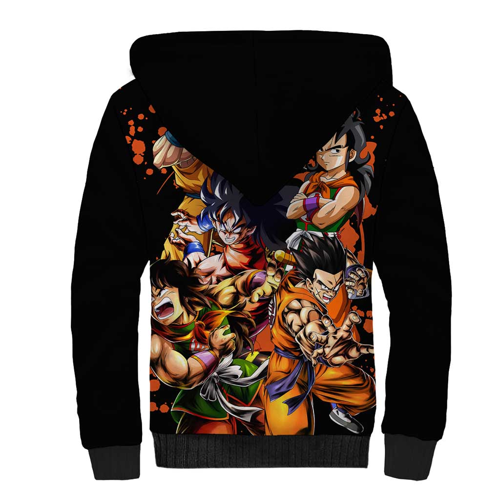 Yamcha - Dragon Ball Sherpa Hoodie Anime Style