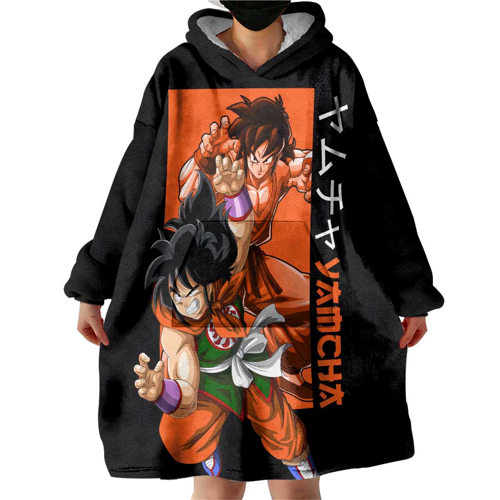 Yamcha - Dragon Ball Wearable Blanket Hoodie Anime Style