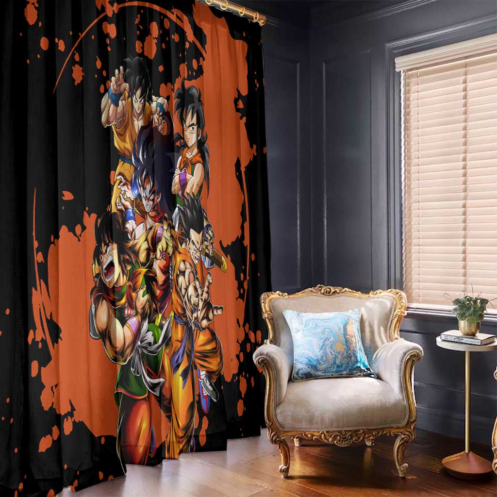 Yamcha - Dragon Ball Window Curtain Anime Style